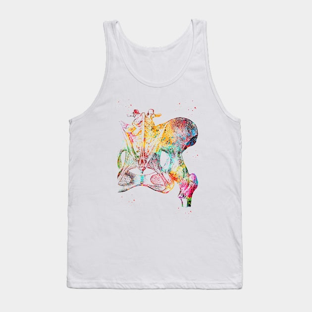 Hip bone ligaments and joint Tank Top by erzebeth